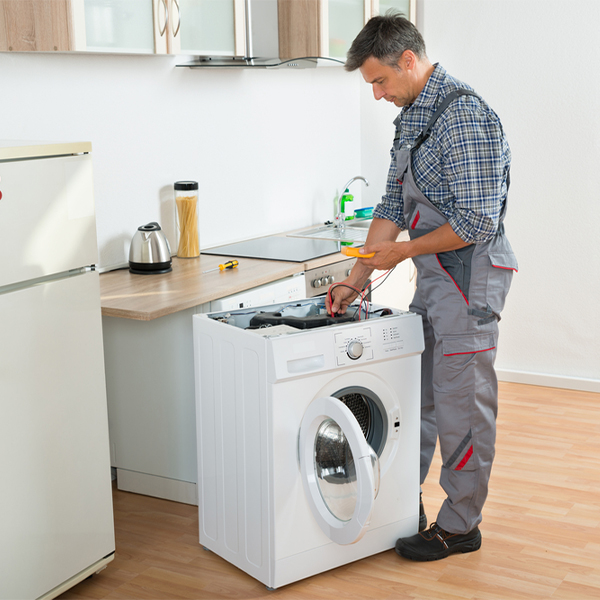 can you walk me through the steps of troubleshooting my washer issue in Pinebluff North Carolina